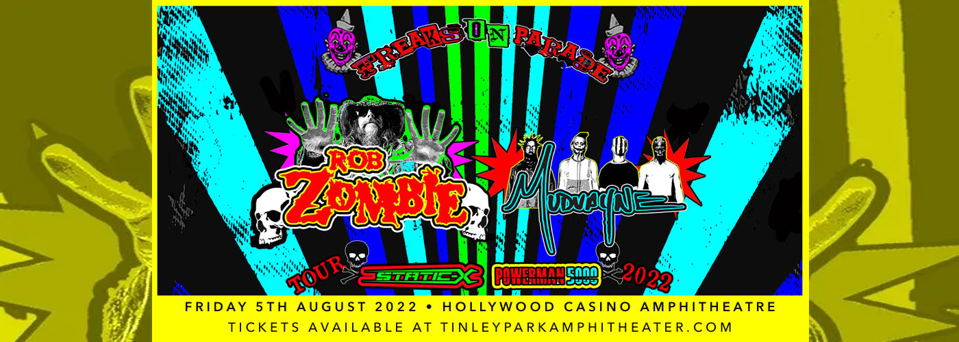 Rob Zombie & Mudvayne Credit Union 1 Amphitheatre