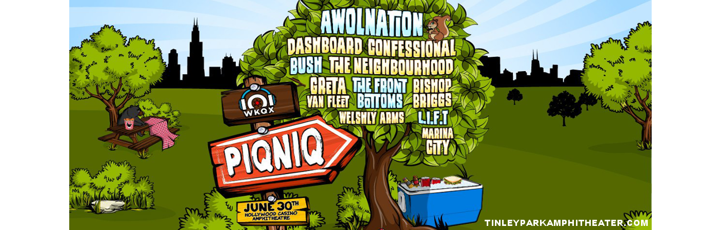 101 WKQX Piqniq: Awolnation, Dashboard Confessional, Bush & The Neighbourhood