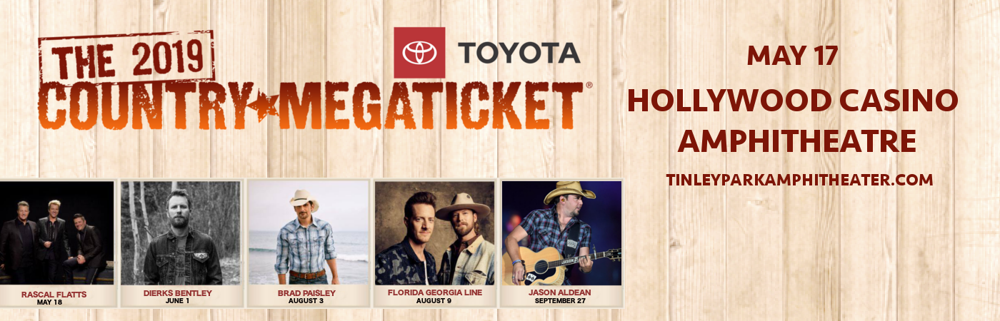 2019 Country Megaticket Tickets (Includes All Performances)