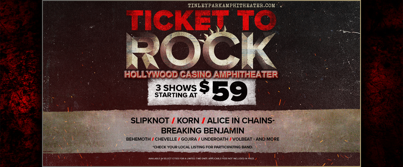 2019 Ticket To Rock Tickets (Includes All Performances)