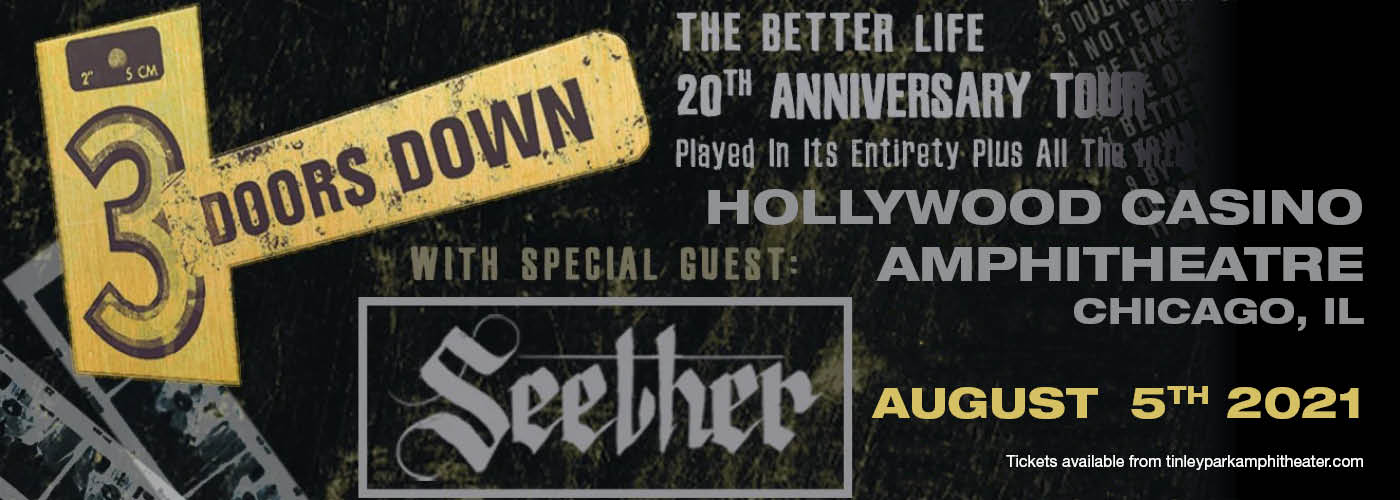 3 Doors Down: The Better Life 20th Anniversary Tour