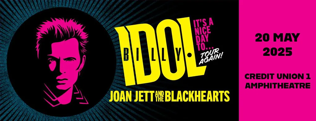 Billy Idol & Joan Jett and The Blackhearts at Credit Union 1 Amphitheatre